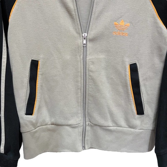 Vintage Adidas Neutral Full Zip Track Jacket Size Small - Picture 6 of 9